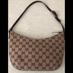 Authentic Vintage Gucci Handbag purchased as a gift to myself circa 1999.